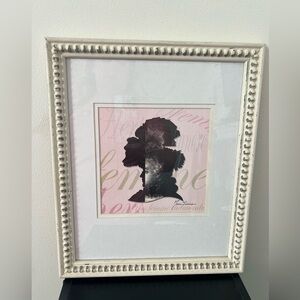 Elegant Silhouette Wall Art by Unknown Artist